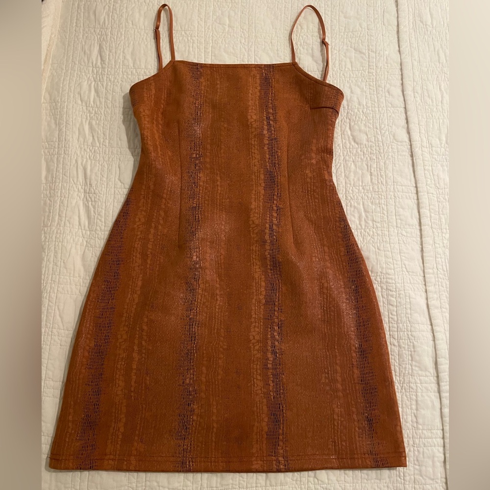 Urban Outfitters Rust Mini Dress